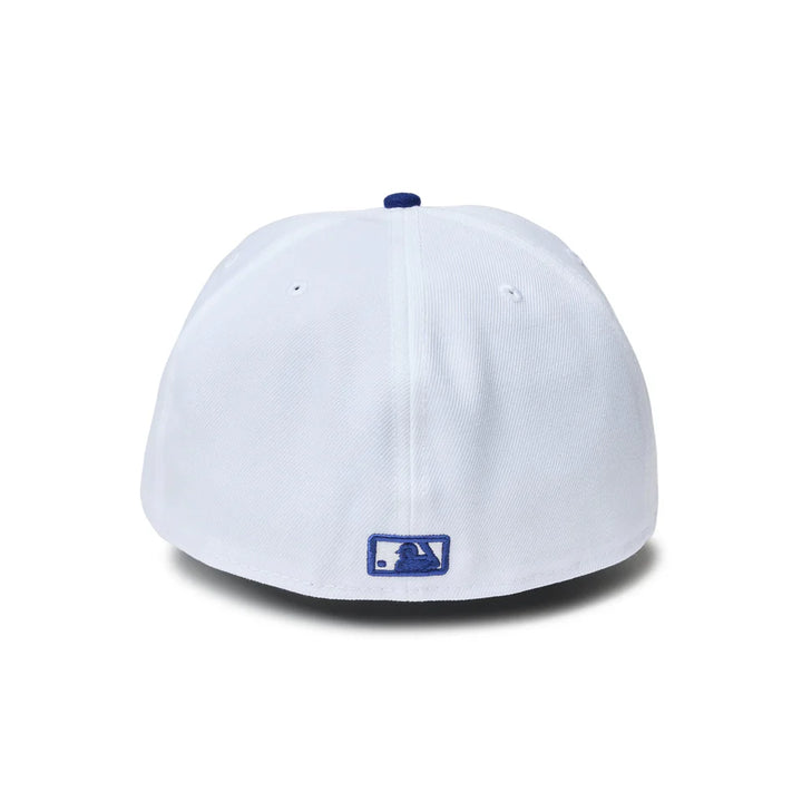 59FIFTY Los Angeles Dodgers Upside Down White Fitted