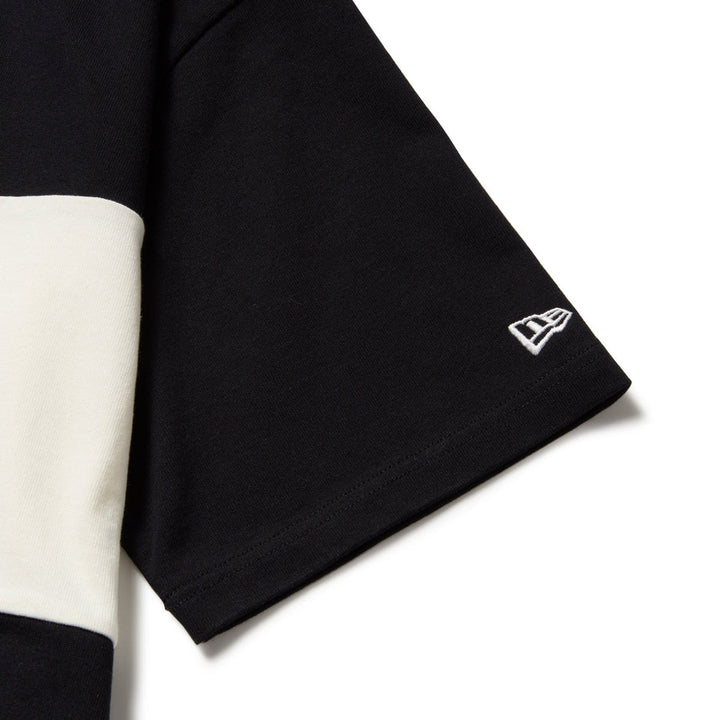 New Era 1920 Black Oversized Short Sleeves Rugby Shirt