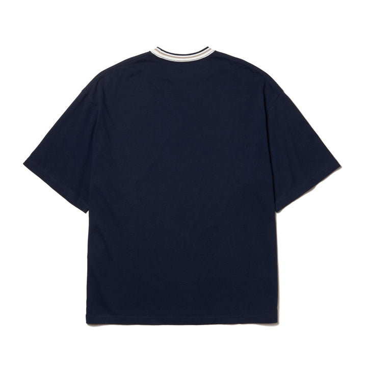 New Era New York Yankees MLB Mini Embroidery Navy Short Sleeves T-Shirt