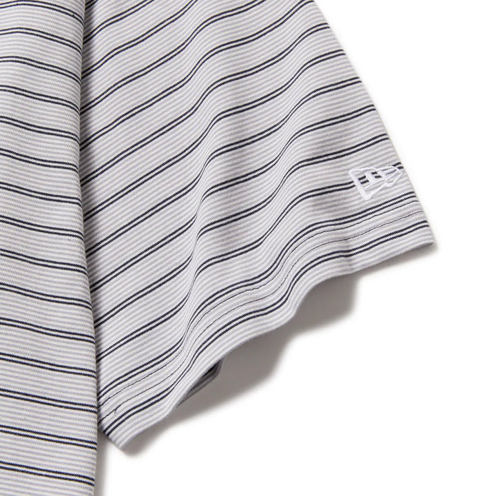 New Era Striped Navy Oversized Short Sleeves T-Shirt