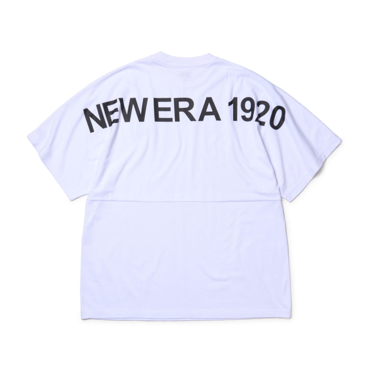 New Era 1920 Drop Shoulder White Oversized Short Sleeves T-Shirt