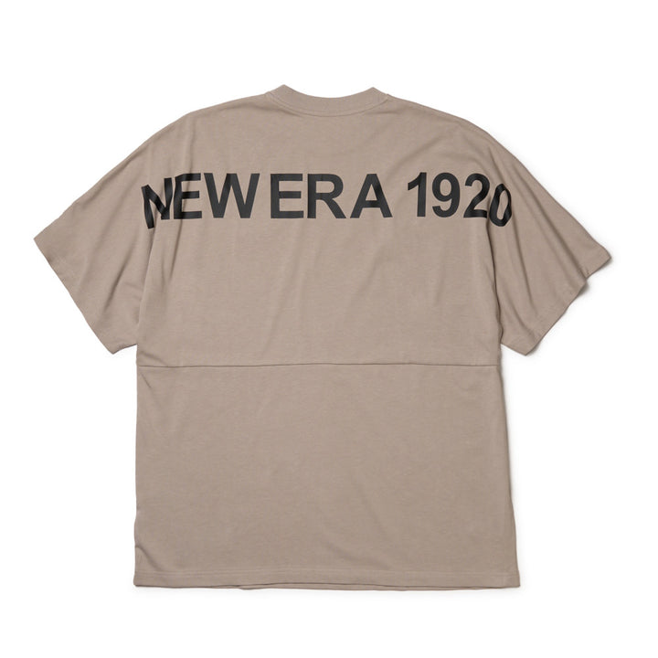 New Era 1920 Drop Shoulder Rose Grey Oversized Short Sleeves T-Shirt