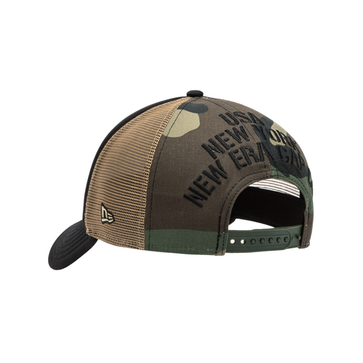 9FORTY A-Frame Trucker Originators Camel Black Snapback