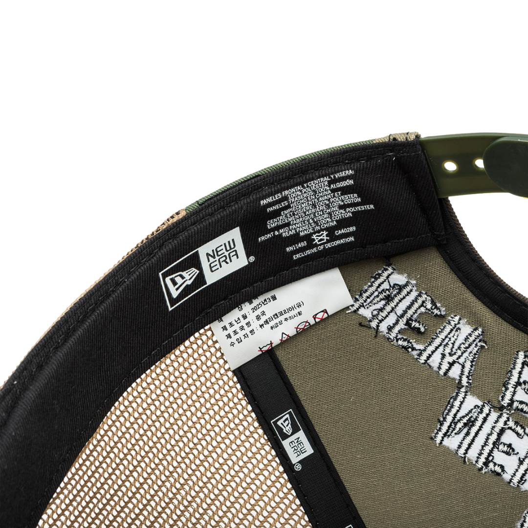 9FORTY A-Frame Trucker Originators Camel Black Snapback