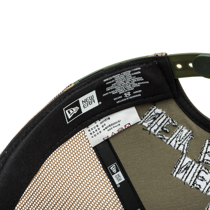 9FORTY A-Frame Trucker Originators Camel Black Snapback