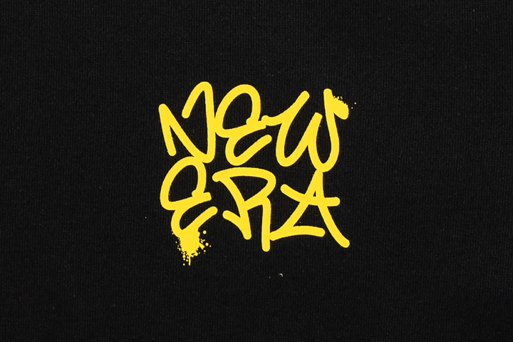 New Era Street Graphic Black Short Sleeves T-Shirt