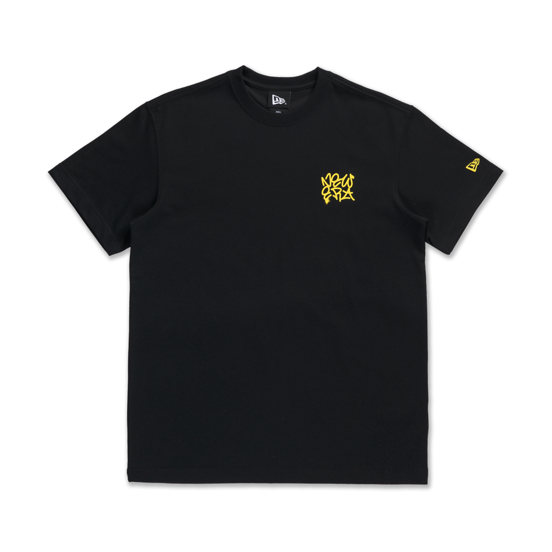 ★★送料無料★★New Era★BACK GRAPHIC SHORT SLEEVE T-SHIRT 2 New Era Street Graphic Black Short Sleeves T-Shirt – New Era