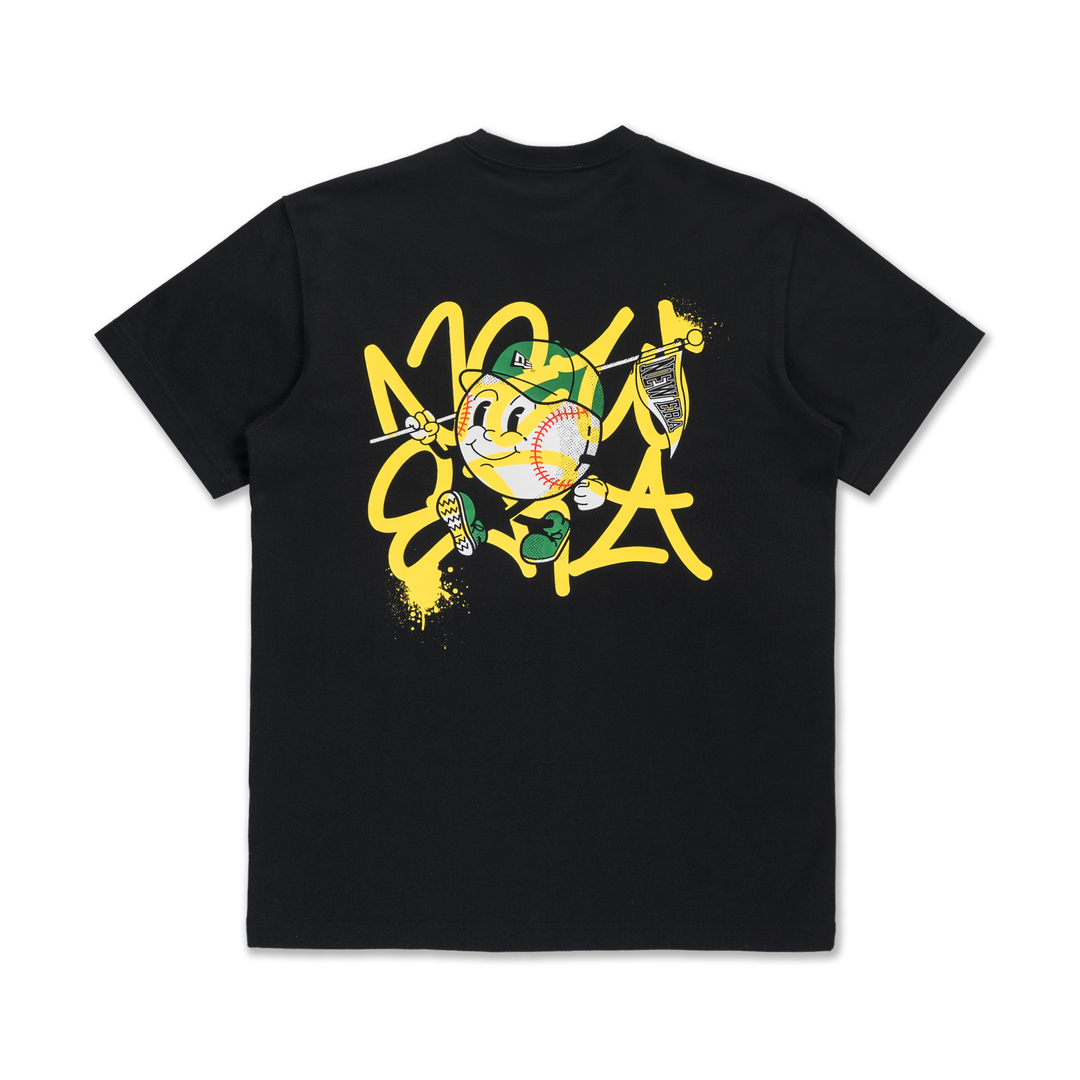 New Era Street Graphic Black Short Sleeves T-Shirt