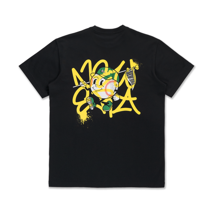 New Era Street Graphic Black Short Sleeves T-Shirt