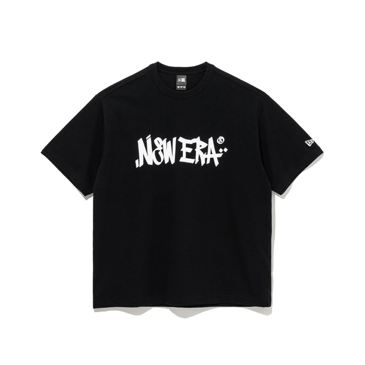 New Era Water Fountain Black Short Sleeve T-Shirt