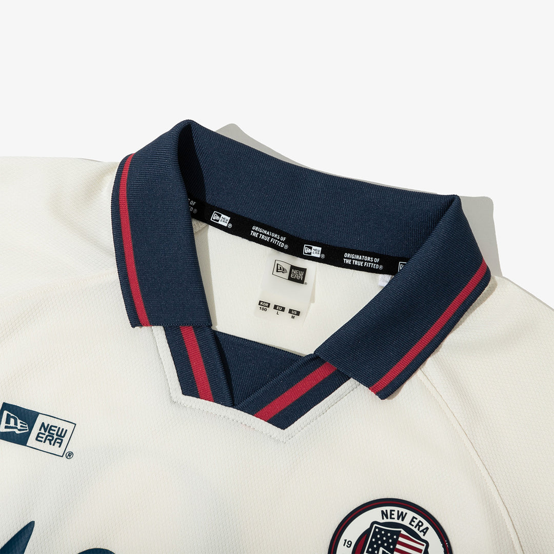 New Era Ivory Korea Football Jersey