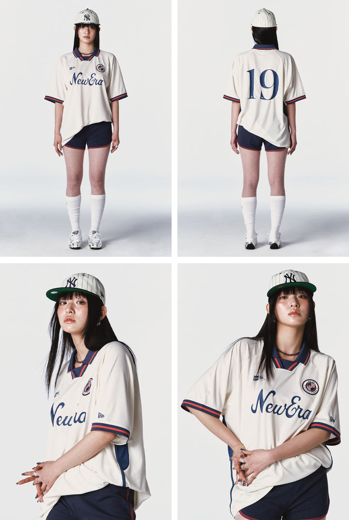 New Era Ivory Korea Football Jersey