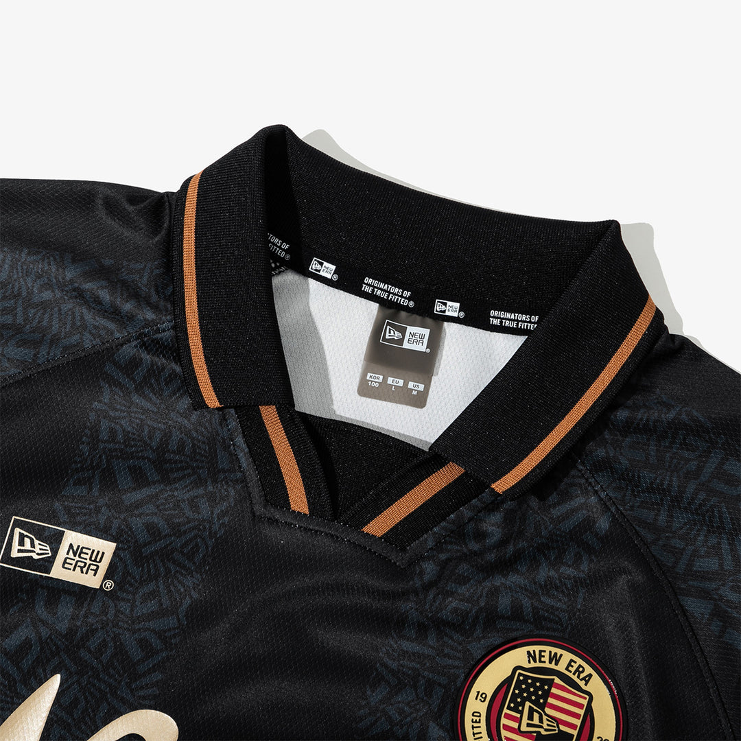 New Era Black Korea Football Jersey
