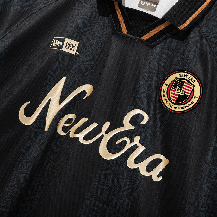 New Era Black Korea Football Jersey