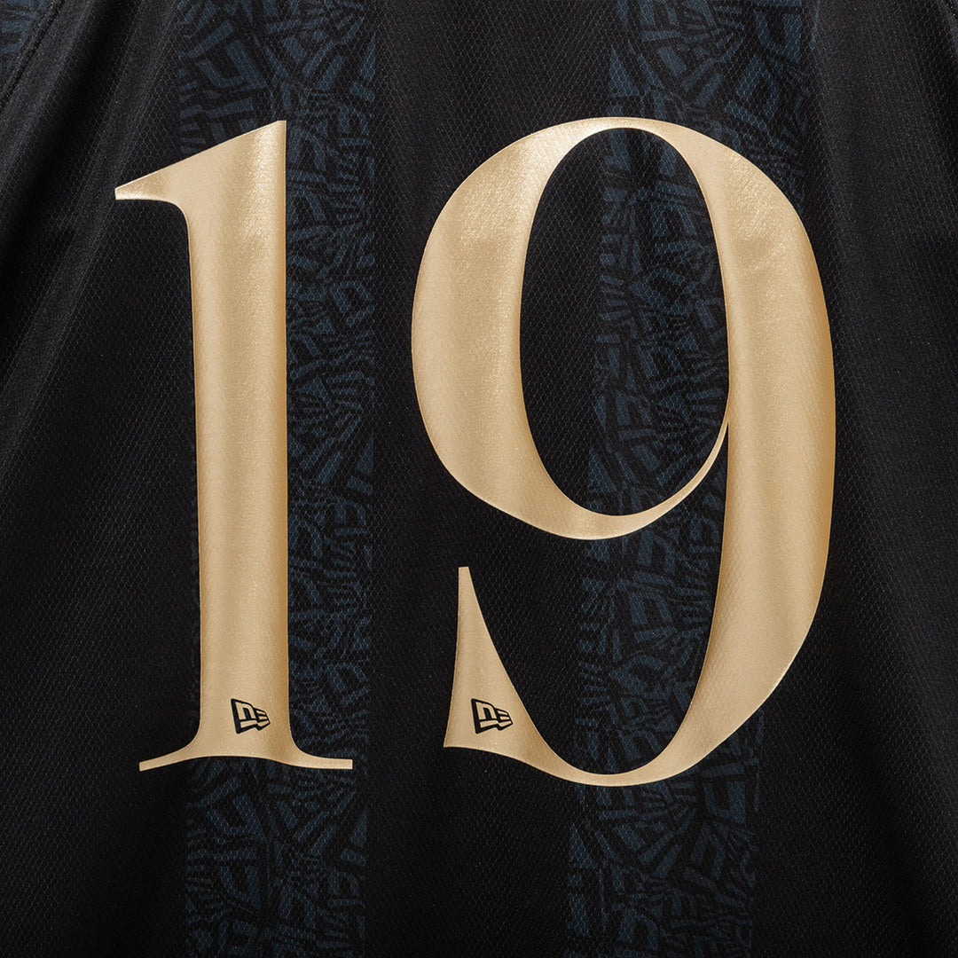 New Era Black Korea Football Jersey