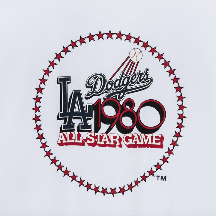 Los Angeles Dodgers MLB All-Star Game 1980 White Short Sleeves T-Shirt
