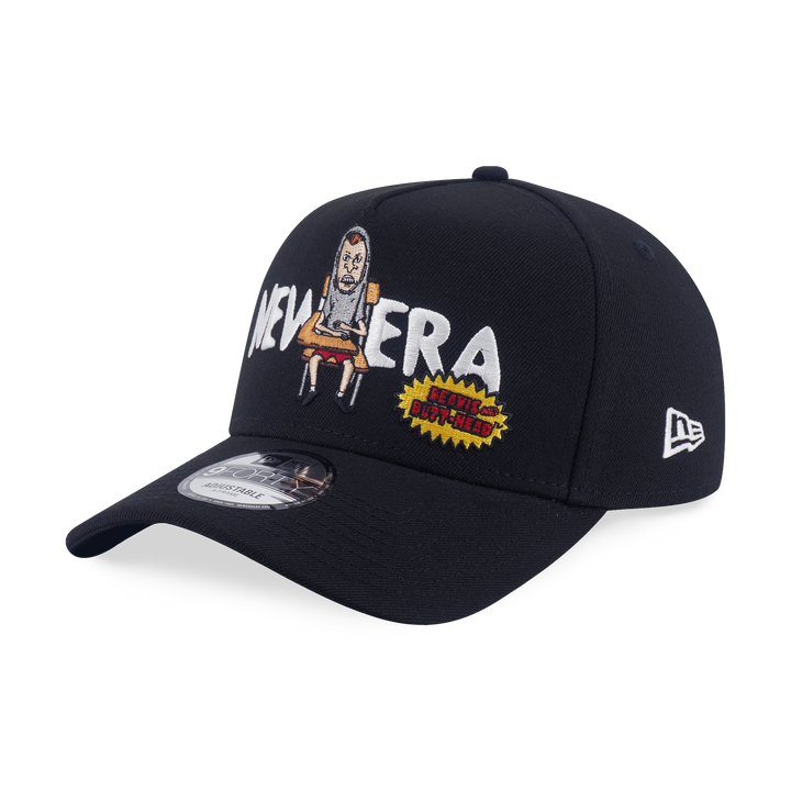 9FORTY A-Frame New Era X Beavis and Butt-Head Black Adjustable