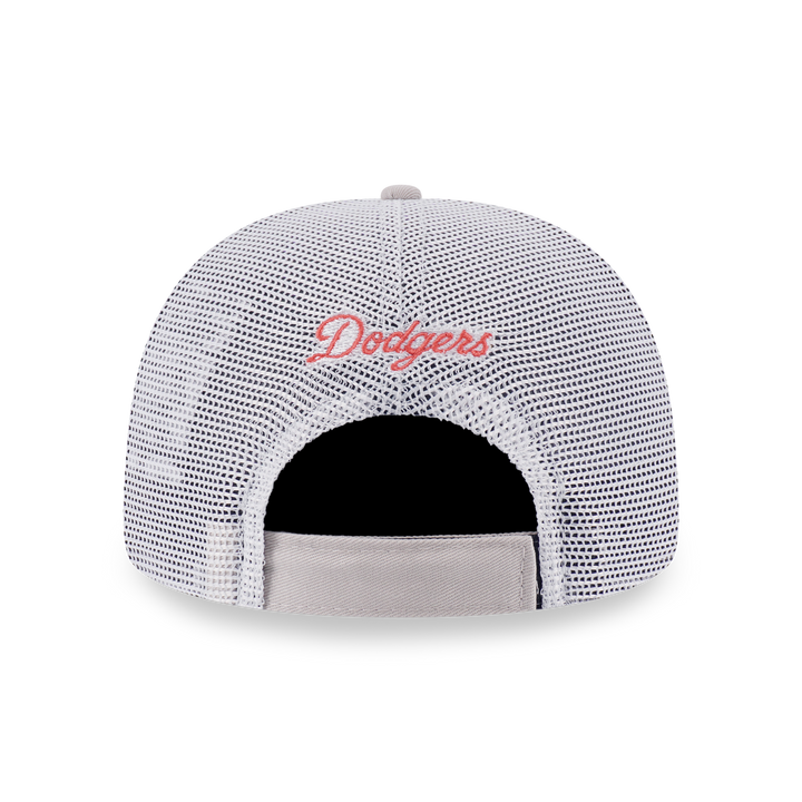 9FORTY Kids A-Frame Trucker Los Angeles Dodgers Color Era Stone Adjustable