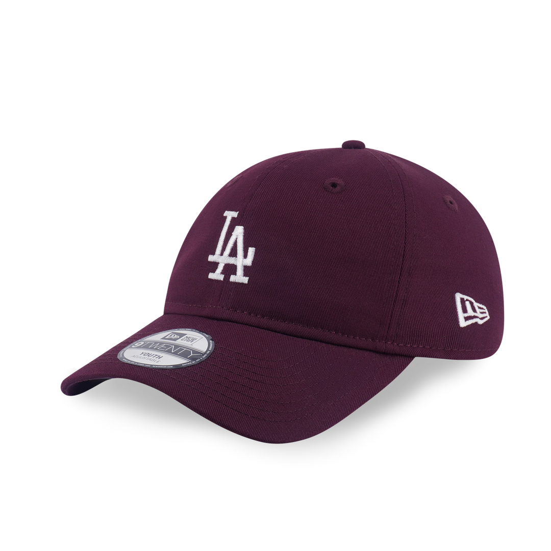 9TWENTY Kids Los Angeles Dodgers Color Era Maroon Adjustable – New