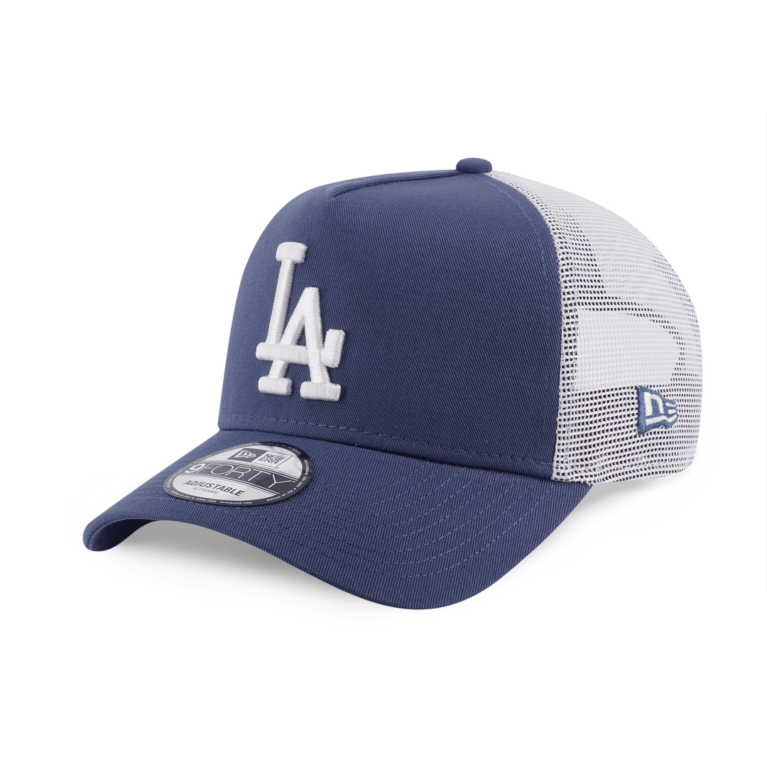 9FORTY A-Frame Trucker Los Angeles Dodgers Color Era Muted Indigo