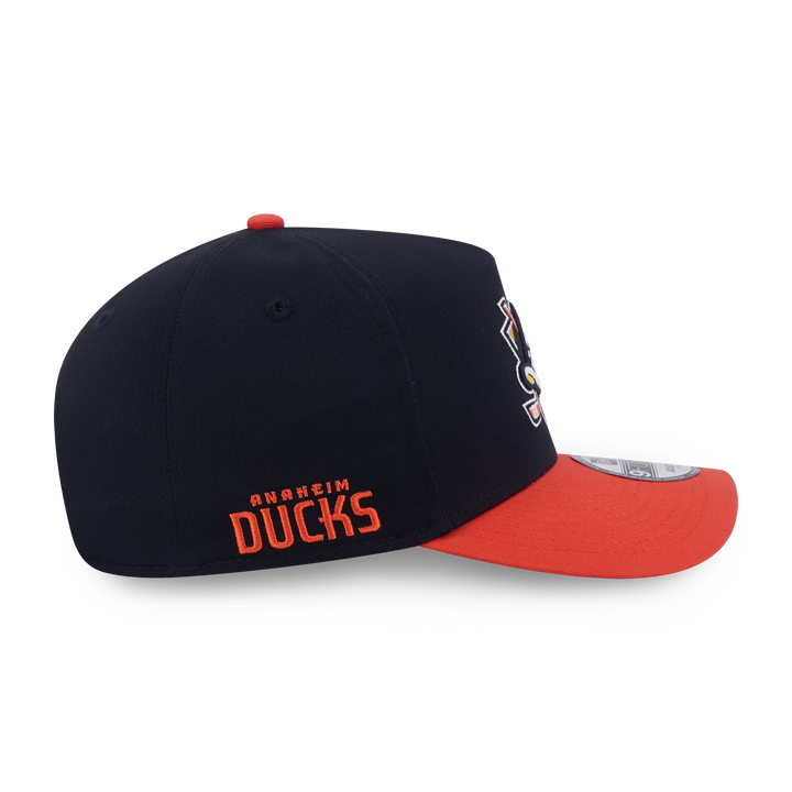 9FORTY A-Frame Anaheim Ducks NHL Team Logo Black Adjustable