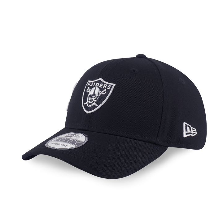 9FORTY Las Vegas Raiders Mix League Script Black Adjustable