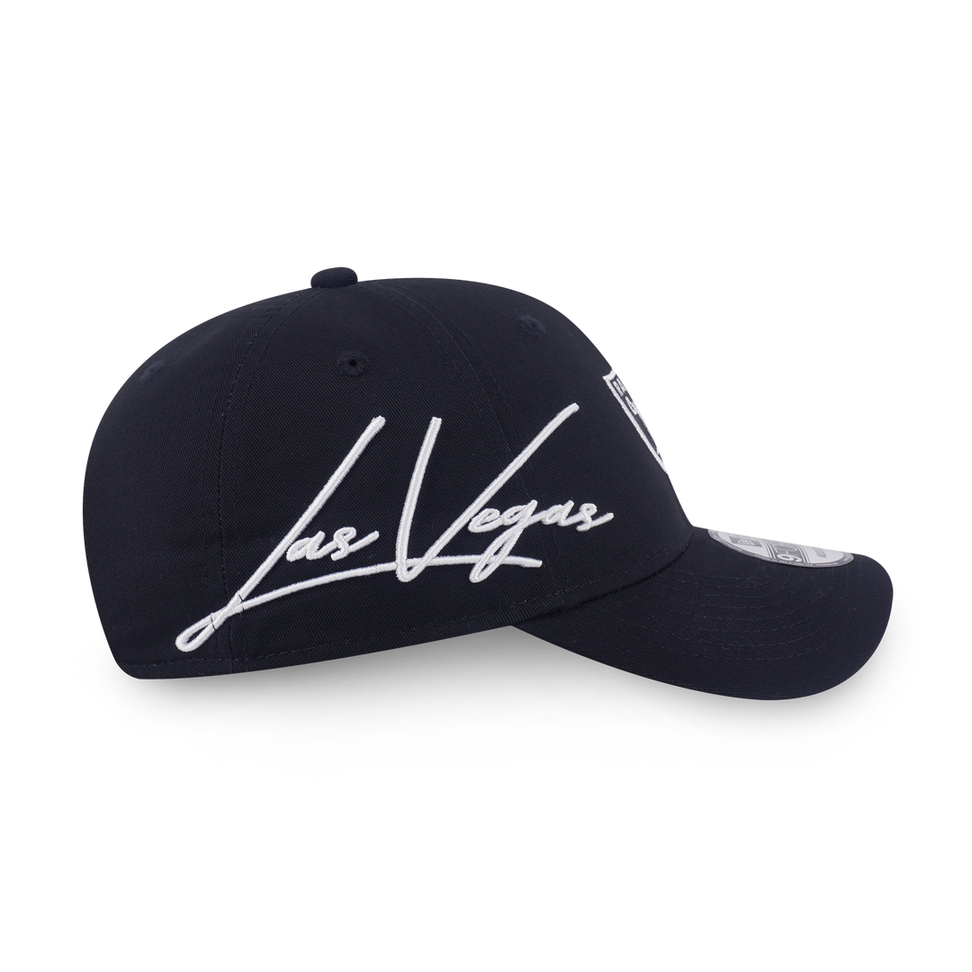 9FORTY Las Vegas Raiders Mix League Script Black Adjustable
