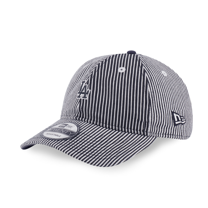 9TWENTY Small Los Angeles Dodgers Patchwork Gray Adjustable