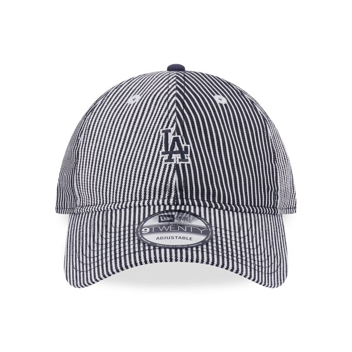9TWENTY Small Los Angeles Dodgers Patchwork Gray Adjustable
