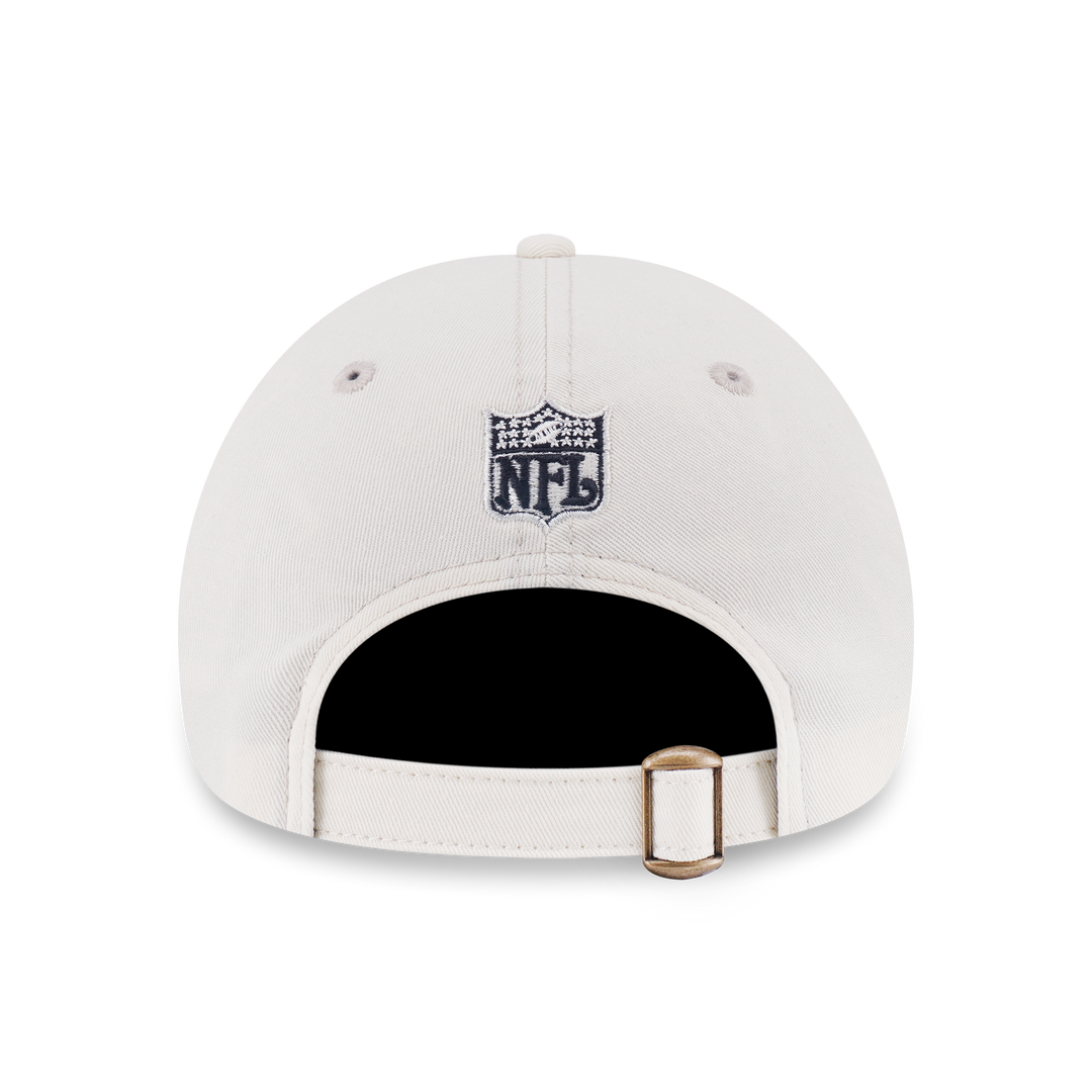 9FORTY Unstructured Oakland Raiders NFL Historic Chrome White Adjustable