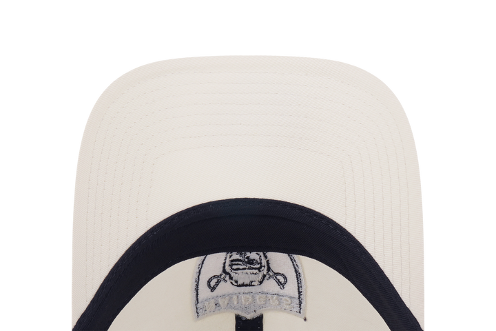 9FORTY Unstructured Oakland Raiders NFL Historic Chrome White Adjustable