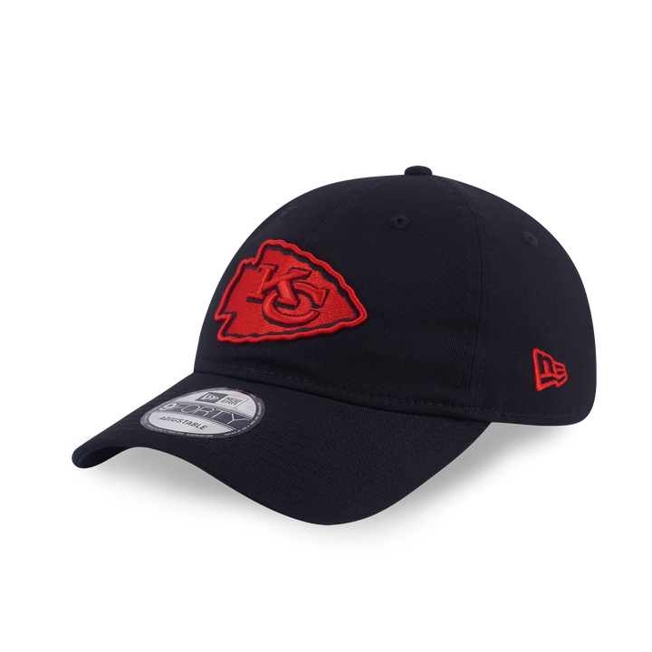 9FORTY Unstructured Kansas City Chiefs NFL Historic Black Adjustable
