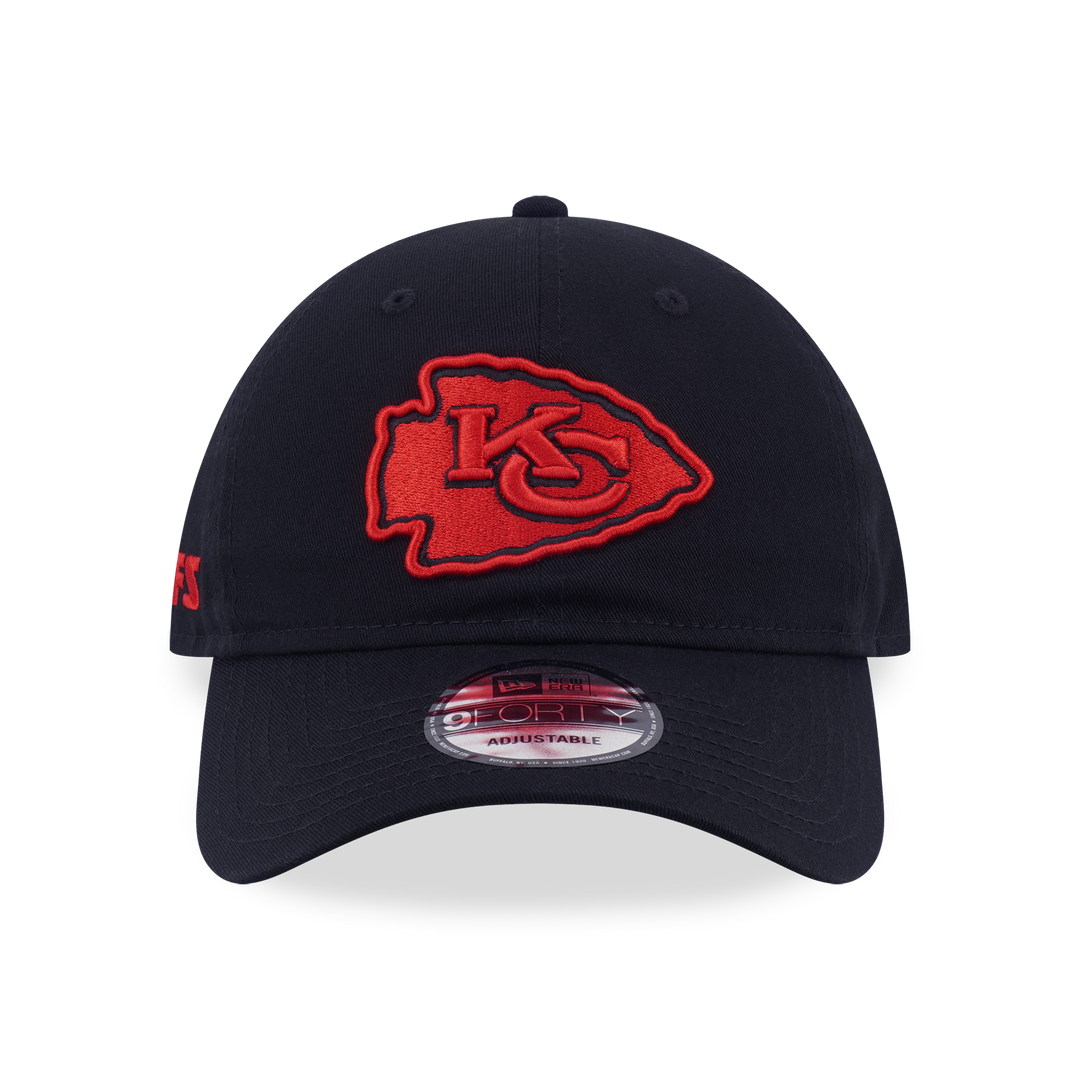 9FORTY Unstructured Kansas City Chiefs NFL Historic Black Adjustable
