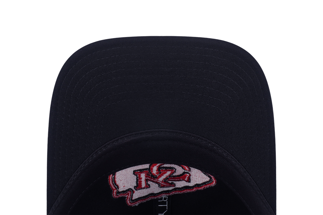 9FORTY Unstructured Kansas City Chiefs NFL Historic Black Adjustable