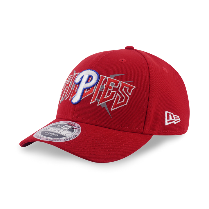 9FORTY M-Crown Philadelphia Phillies Rebellious Resistance Scarlet Adjustable