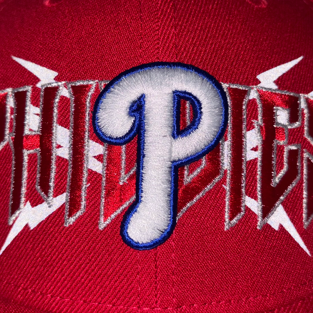 9FORTY M-Crown Philadelphia Phillies Rebellious Resistance Scarlet Adjustable