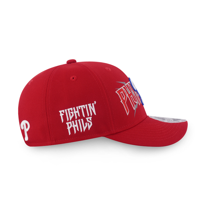 9FORTY M-Crown Philadelphia Phillies Rebellious Resistance Scarlet Adjustable