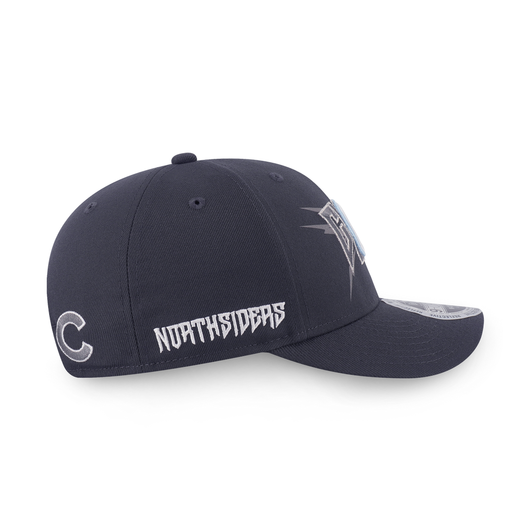 9FORTY M-Crown Chicago Cubs Rebellious Resistance Graphite Adjustable