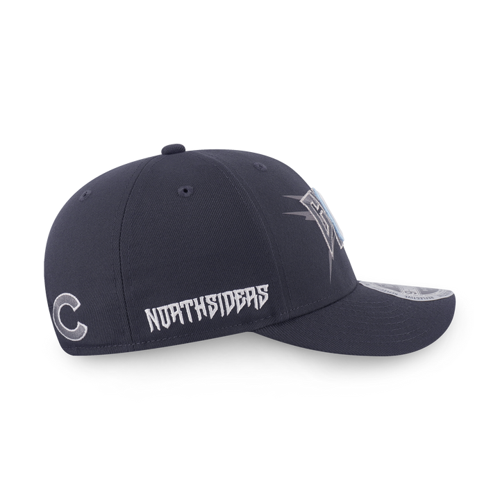 9FORTY M-Crown Chicago Cubs Rebellious Resistance Graphite Adjustable