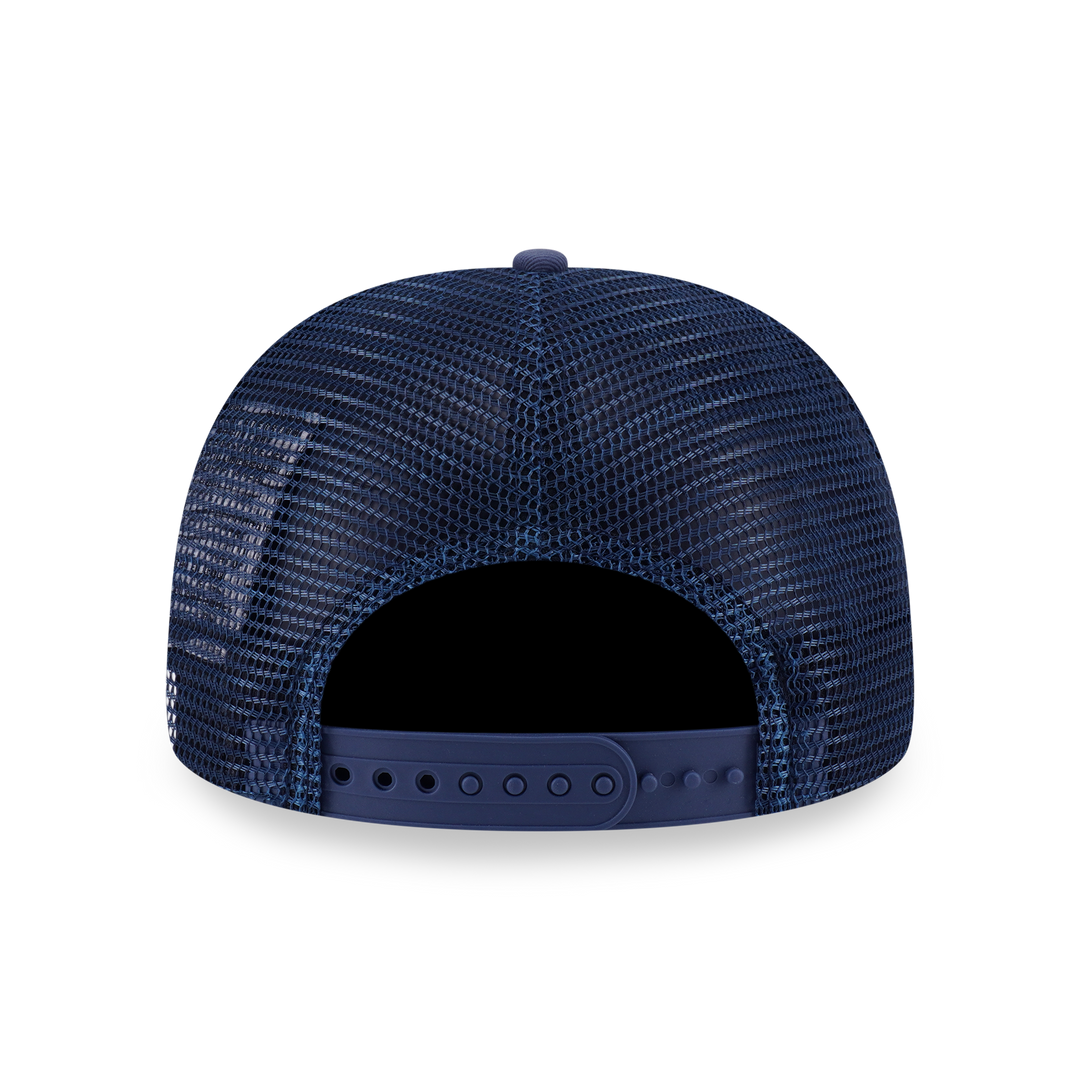 9FORTY A-Frame Trucker New Era Basic Muted Indigo Snapback