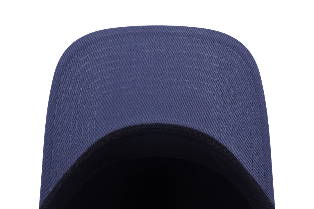 9FORTY A-Frame Trucker Los Angeles Dodgers MLB Metal Badge Muted Indigo Snapback