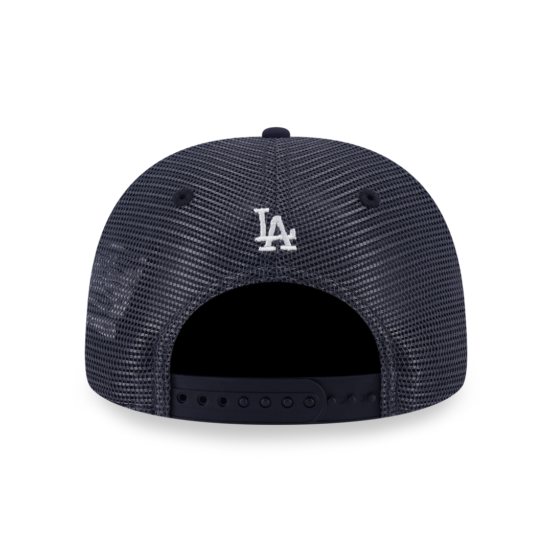 9FORTY A-Frame Trucker Los Angeles Dodgers Street Graphic Black Gray Snapback