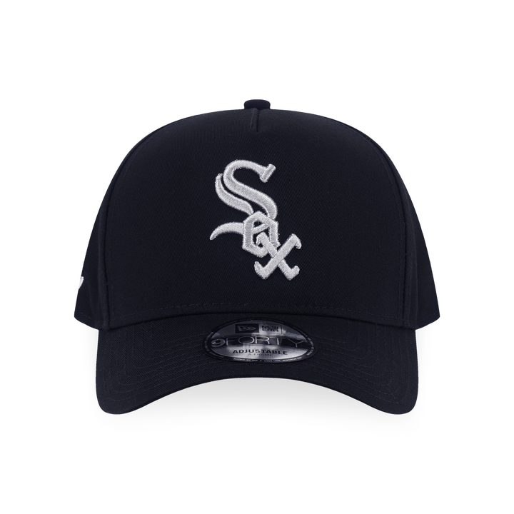 9FORTY A-Frame Chicago White Sox Street Culture Black Snapback