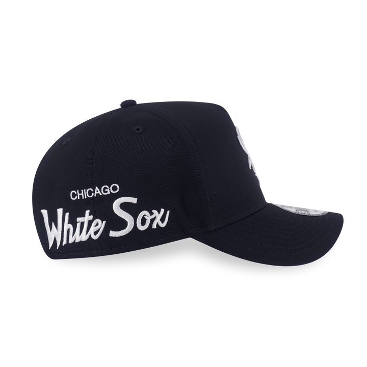 9FORTY A-Frame Chicago White Sox Street Culture Black Snapback