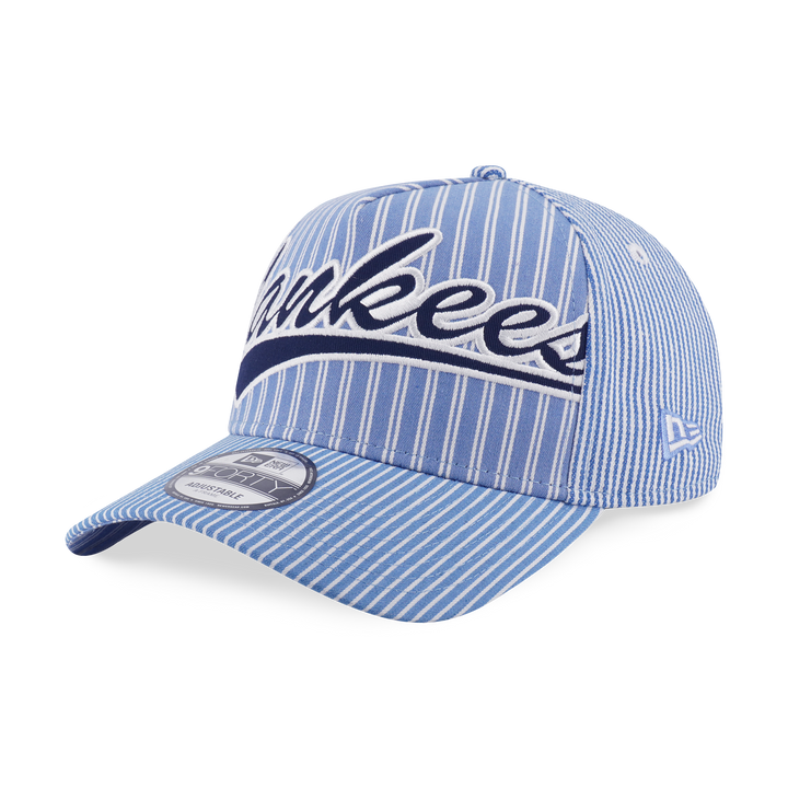 9FORTY A-Frame New York Yankees Patchwork Blue Snapback