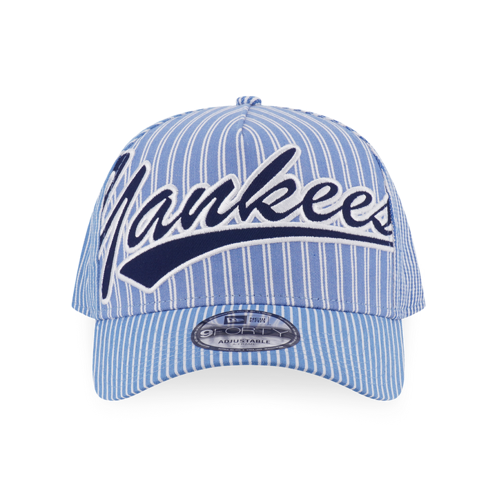 9FORTY A-Frame New York Yankees Patchwork Blue Snapback