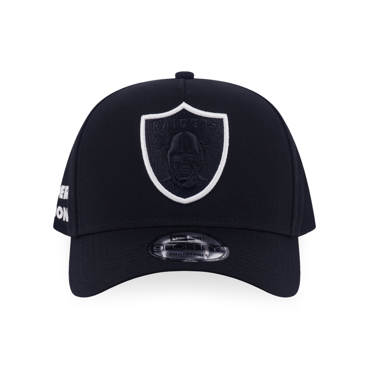 9FORTY A-Frame Las Vegas Raiders NFL Fun Graphic Black Snapback
