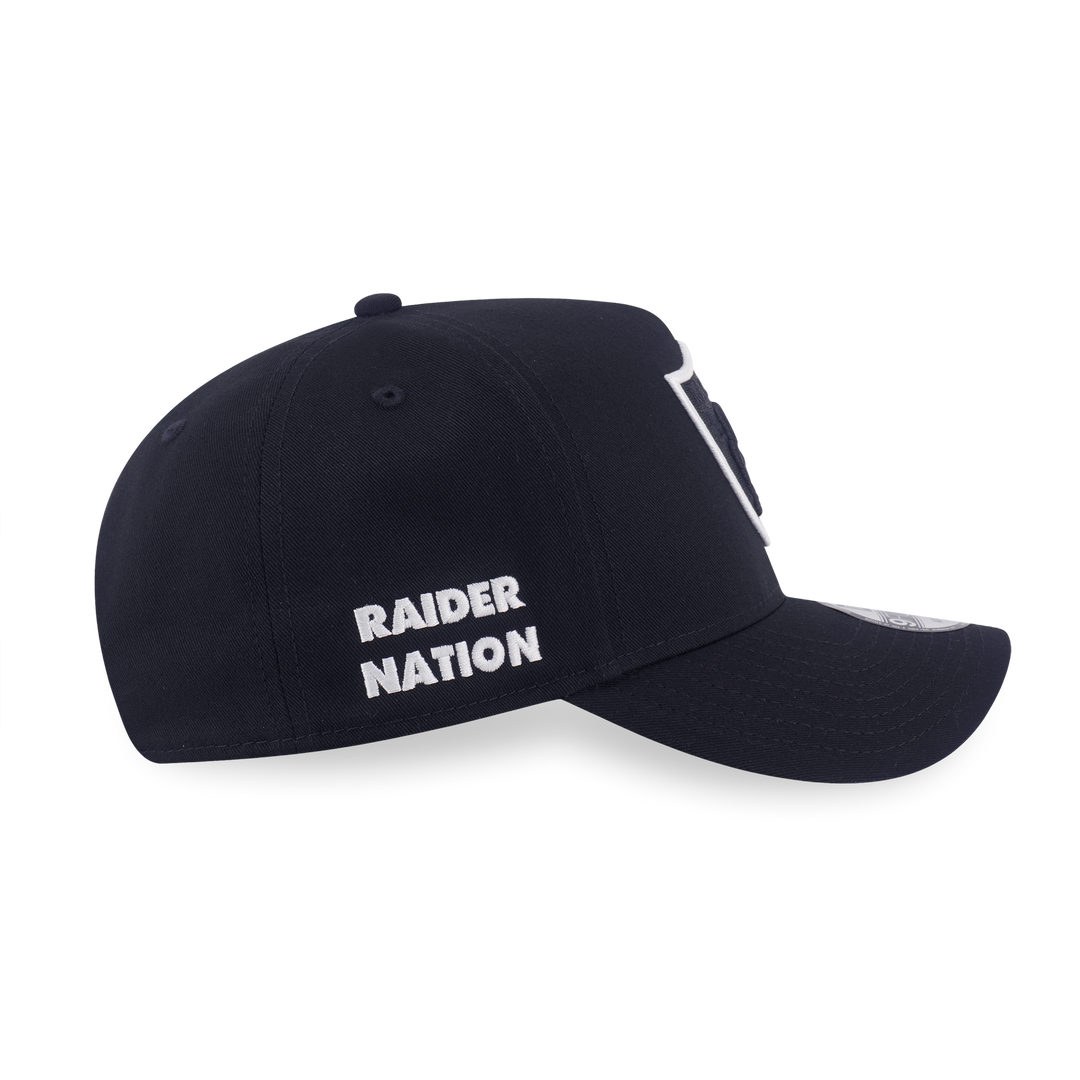 9FORTY A-Frame Las Vegas Raiders NFL Fun Graphic Black Snapback