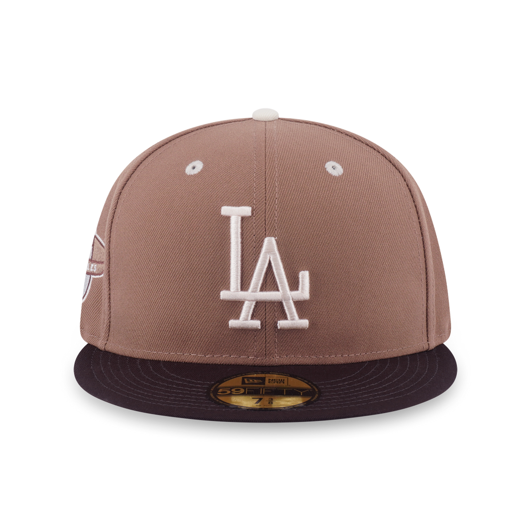 59FIFTY Los Angeles Dodgers Iced Latte Khaki Fitted