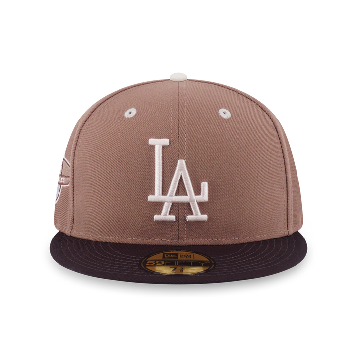 59FIFTY Los Angeles Dodgers Iced Latte Khaki Fitted